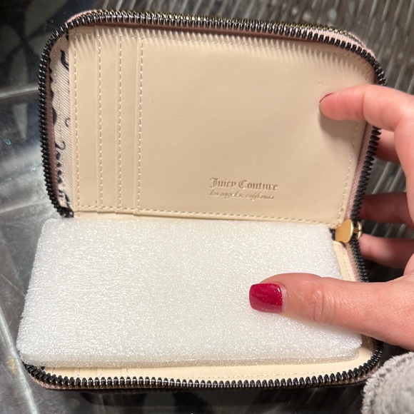 Juicy Couture Chocolate and Blush Wallet - Picture 2 of 3